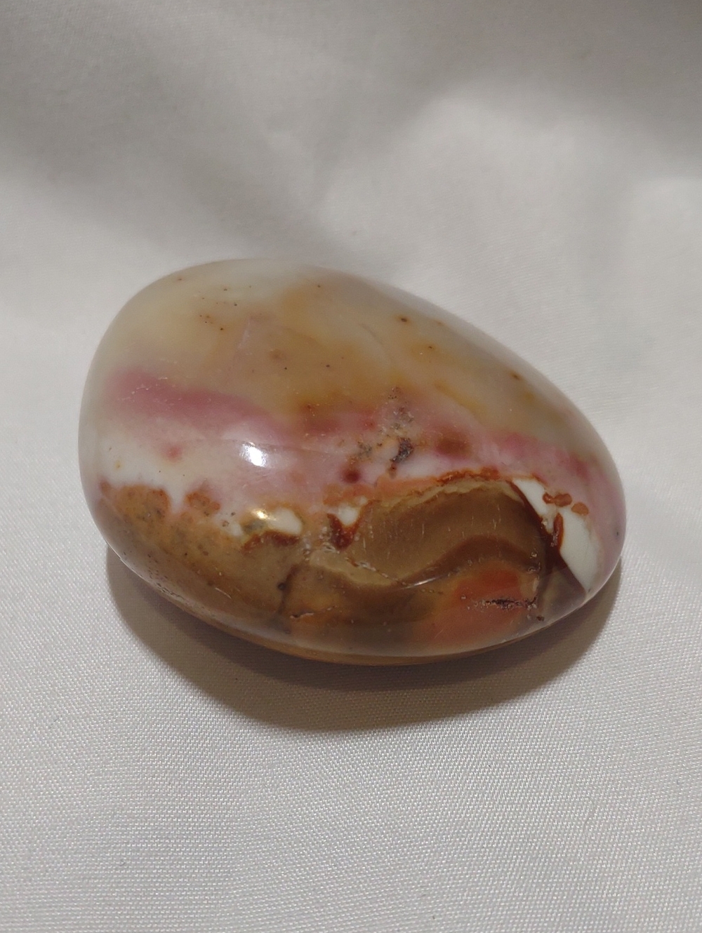 Polychrome Ocean Jasper Palm Stone